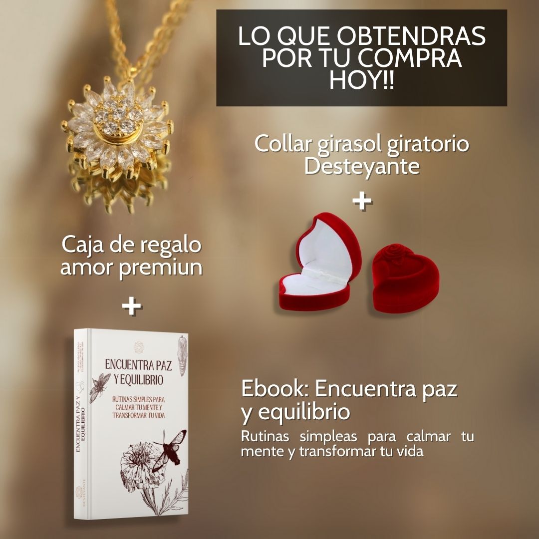 Collar Girasol, Un Giro de Amor y Calma