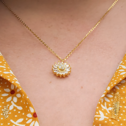 Collar Girasol, Un Giro de Amor y Calma