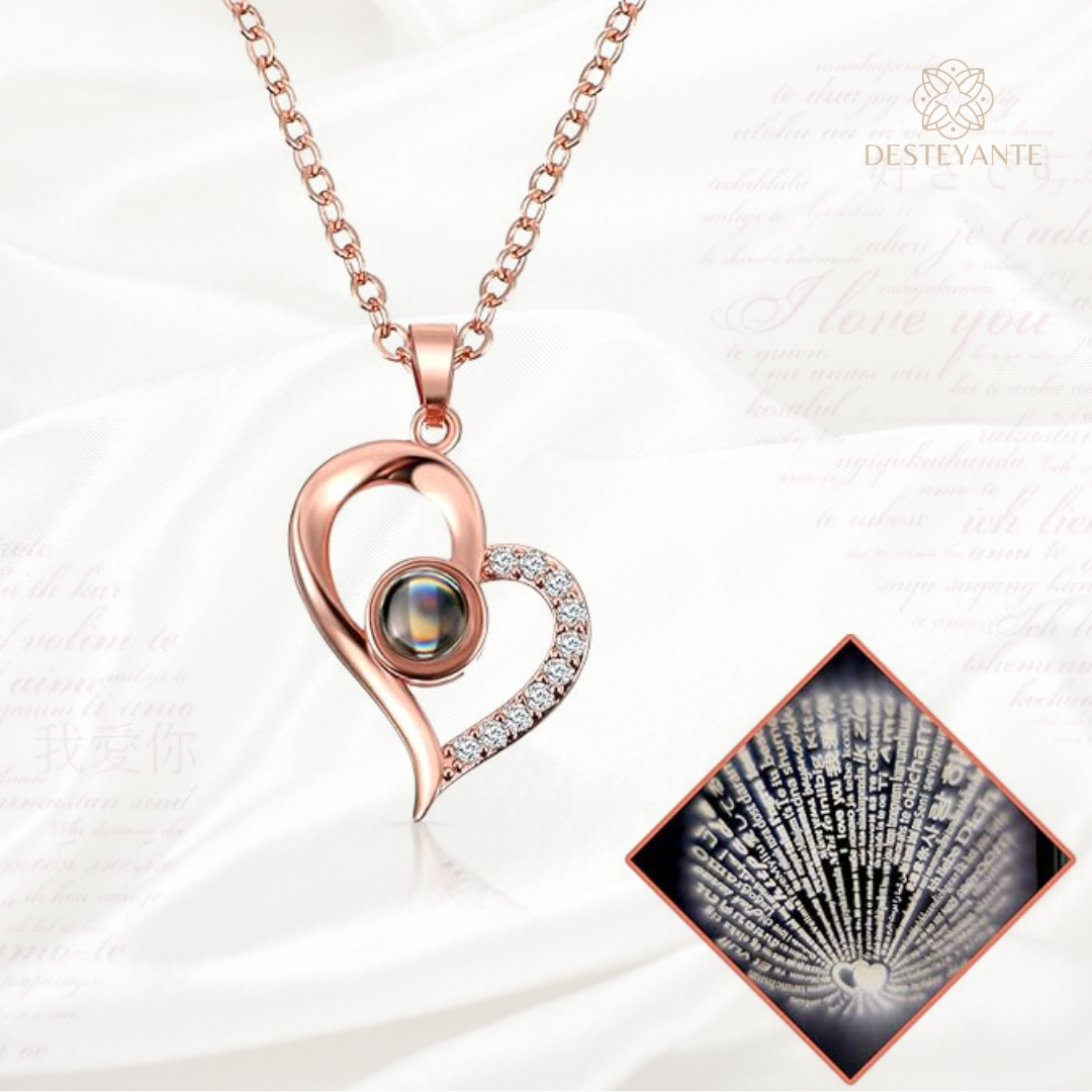 Un Te Amo en 100 idiomas que siempre llevará consigo