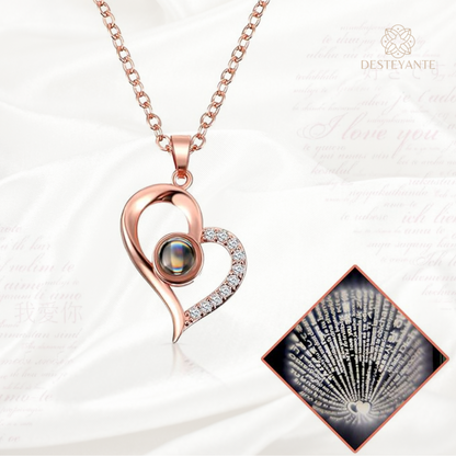 Un Te Amo en 100 idiomas que siempre llevará consigo