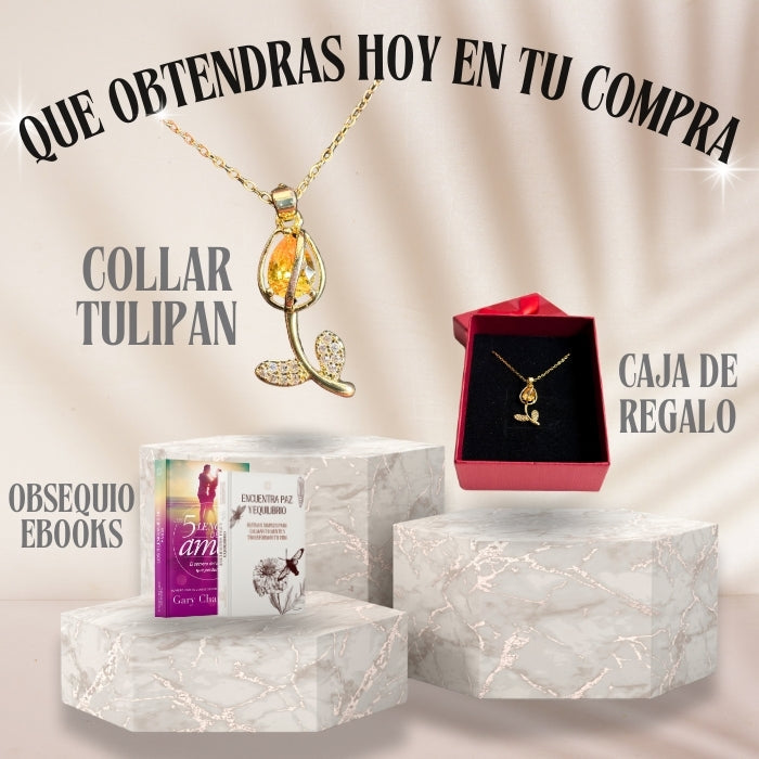 Un Tulipán en Oro que Jamas se Marchita