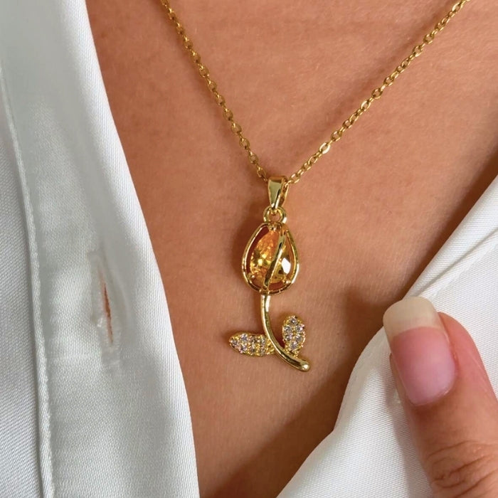 Un Tulipán en Oro que Jamas se Marchita