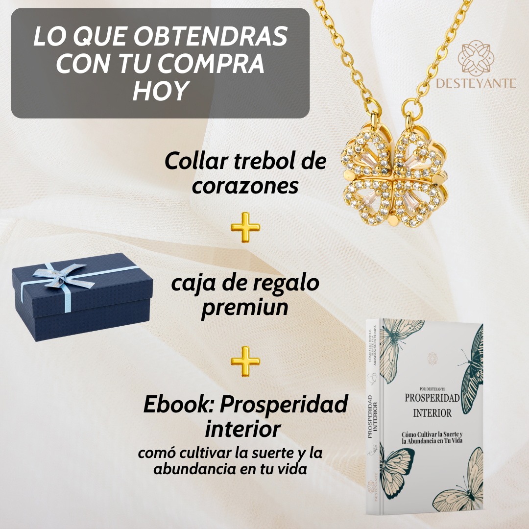 Un collar, dos formas de llevar tu amor y fortuna
