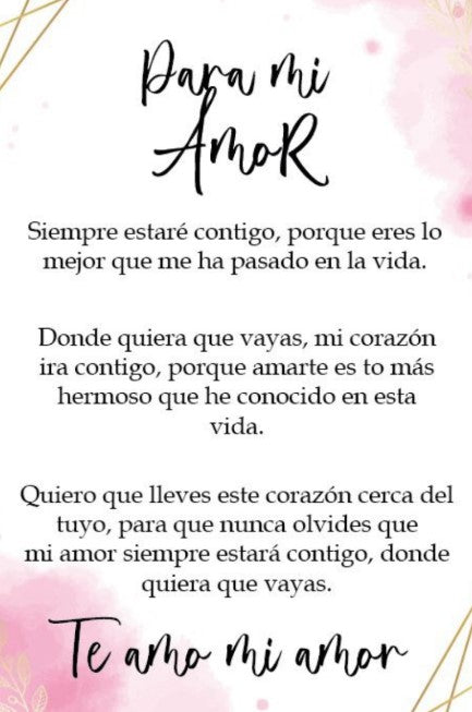 Tarjeta Amor
